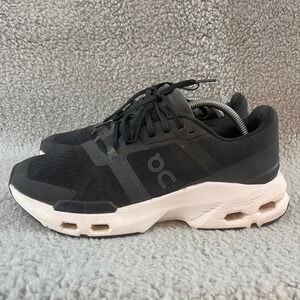 On Cloudpulse Womens size 9.5 Black White Athletic Running Training Shoes